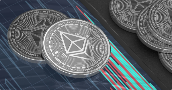 Imagen de criptomonedas en artículo sobre qué son los ETF de Ethereum